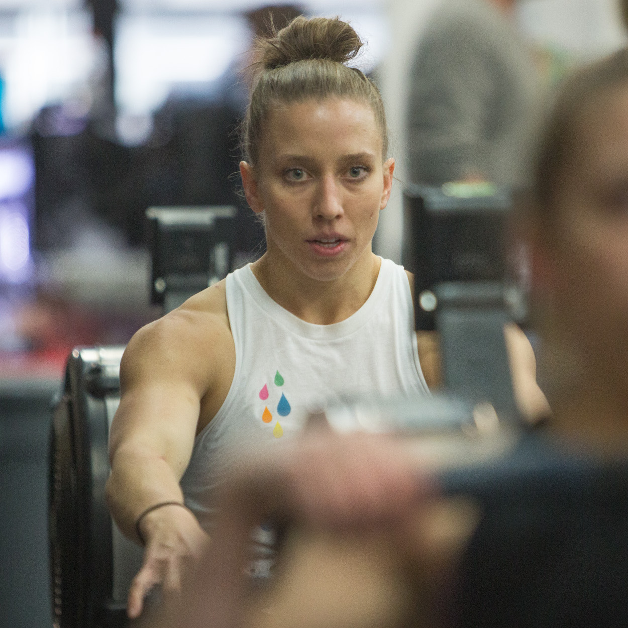 MaryKay Dreisilker rowing
